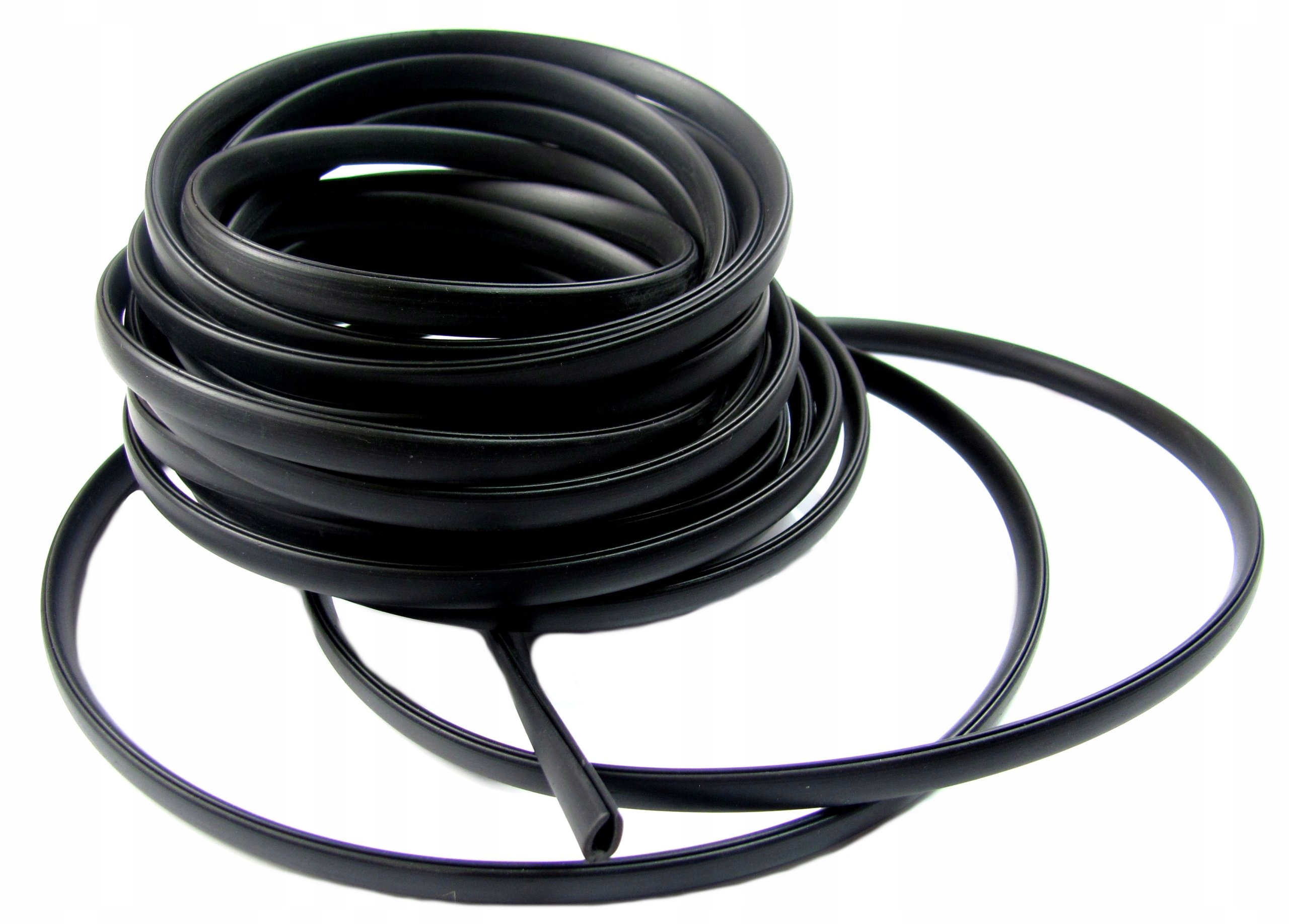 LISTWA NA RANTY CZARNA- KRAWEDZIOWA - ODBÓJ TUNING -ELASTYCZNA - NA METRY