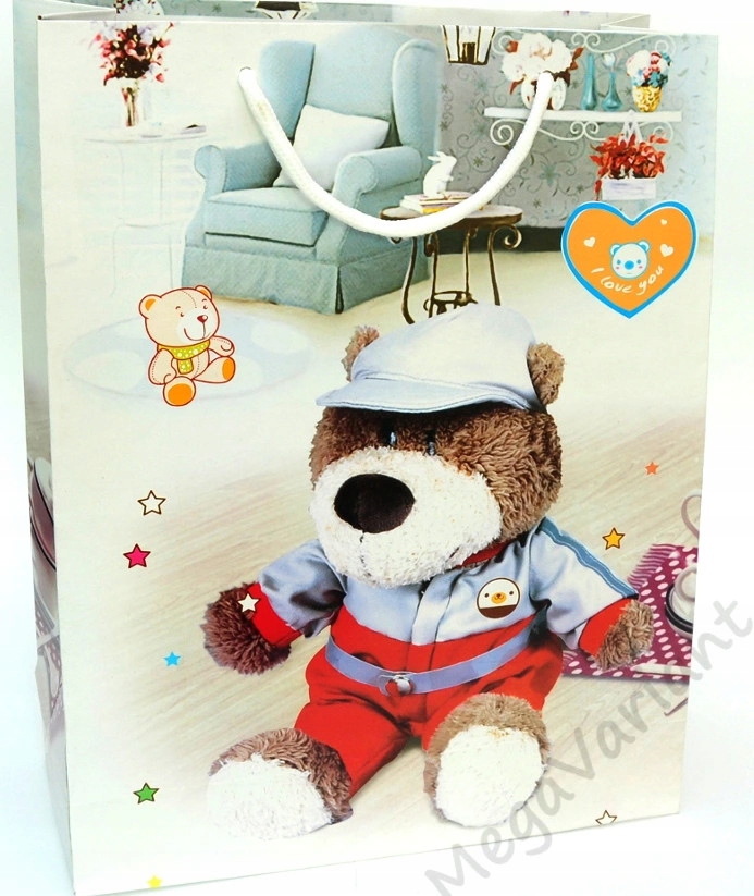 TORBA PREZENTOWA TOREBKA NA PREZENT 33/24/8 cm