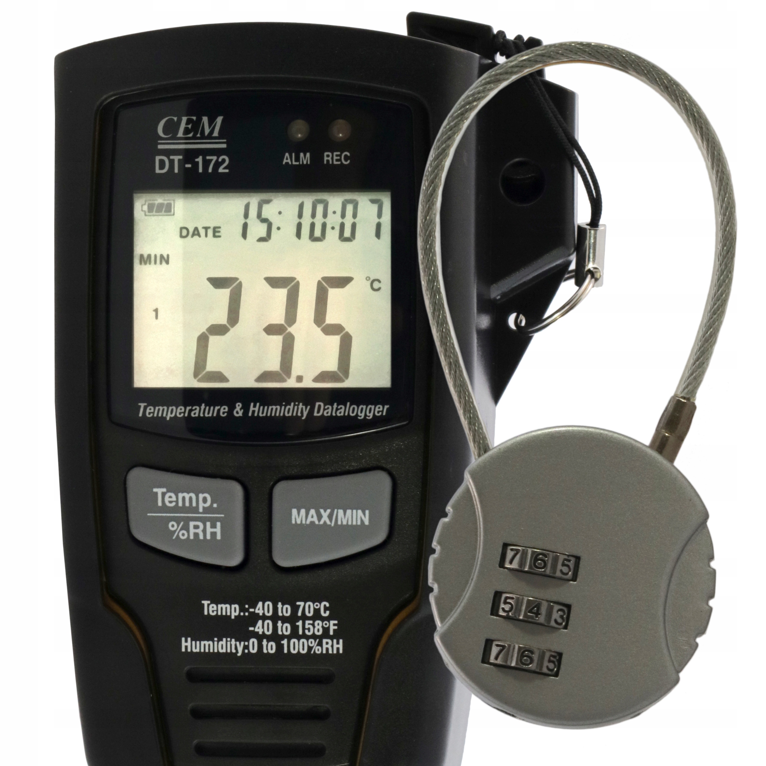 Rejestrator temperatury i wilgotności CEM DT-172 Marka CEM