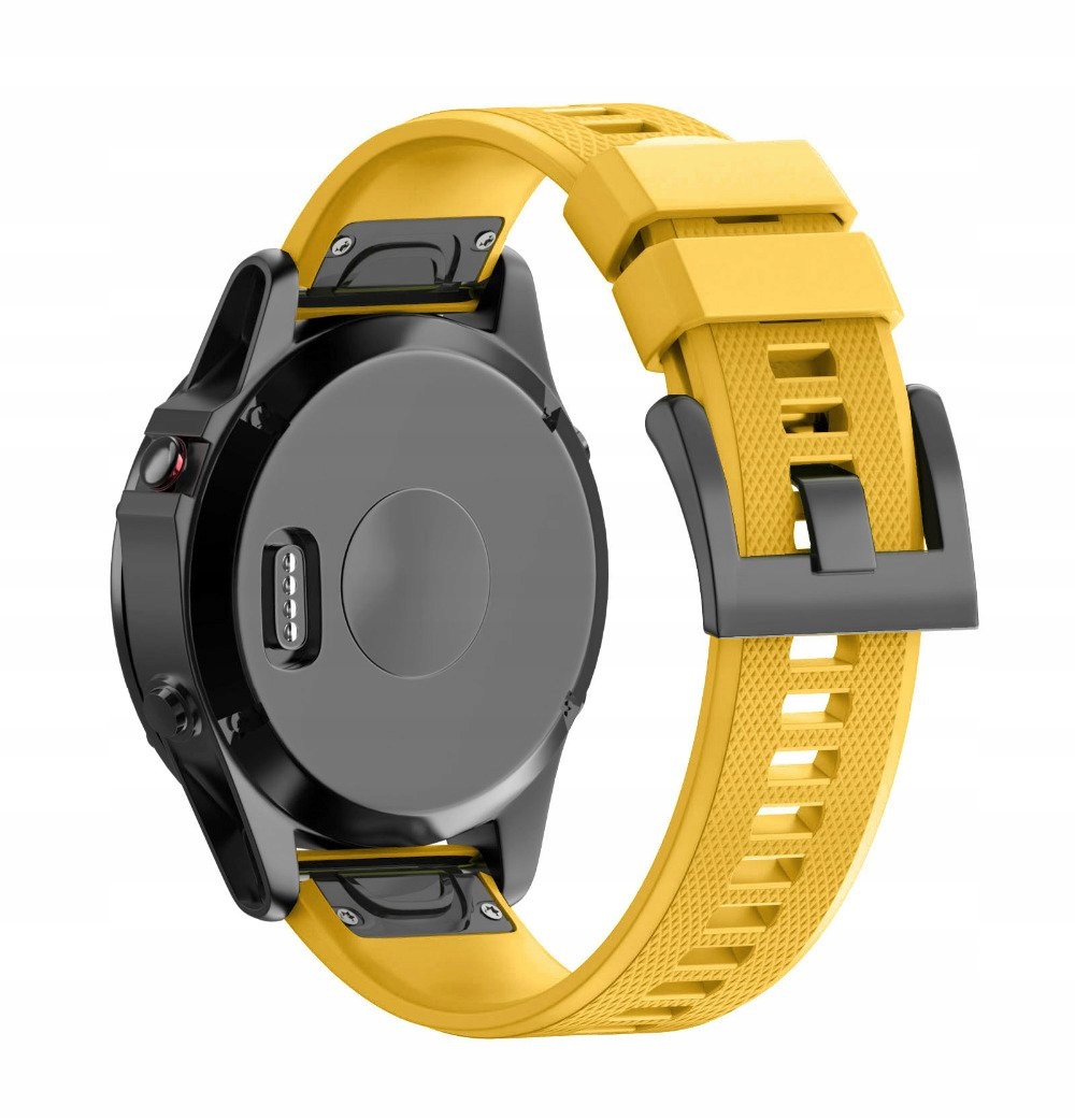 

Pasek do Garmin Fenix 6 Pro 22mm QuickFit Zółty