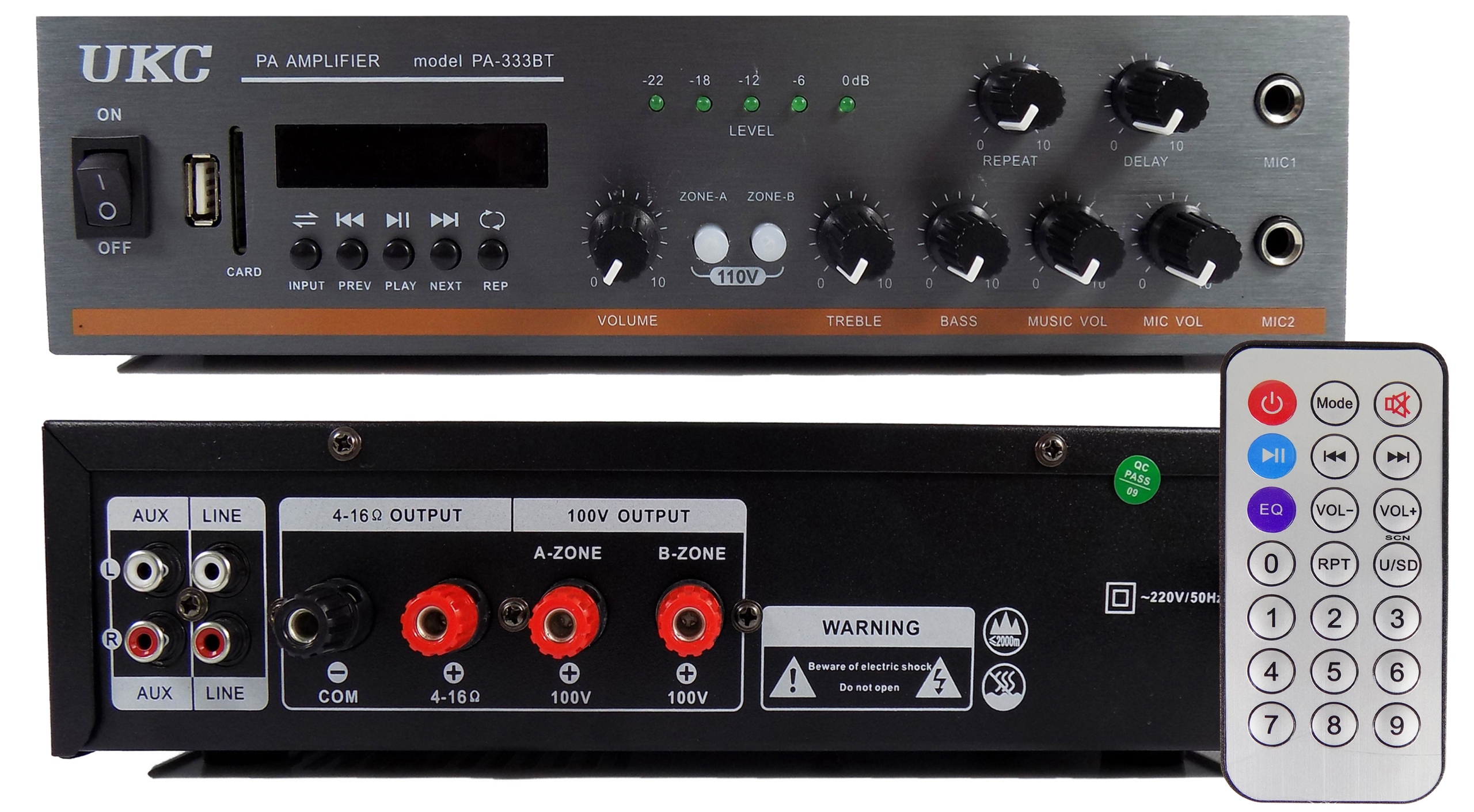 8 KOLUMMN PODWIESZANYCH NATYNKOWYCH WZMACNIACZ BLUETOOTH USB RADIOWĘZEŁ Marka Hadex