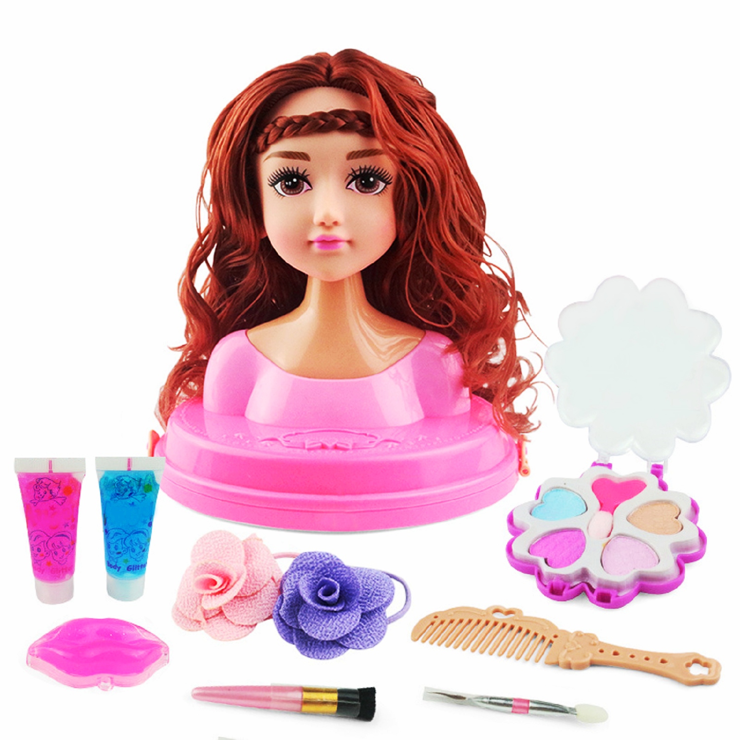 

Głowa Popiersie Lalki Do Czesania Makijażu WY319-7