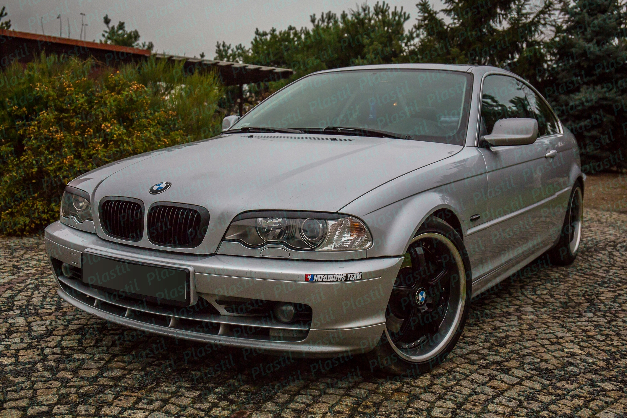 Brewki BMW E46 przedlift ABS PLASTIL spoiler M3