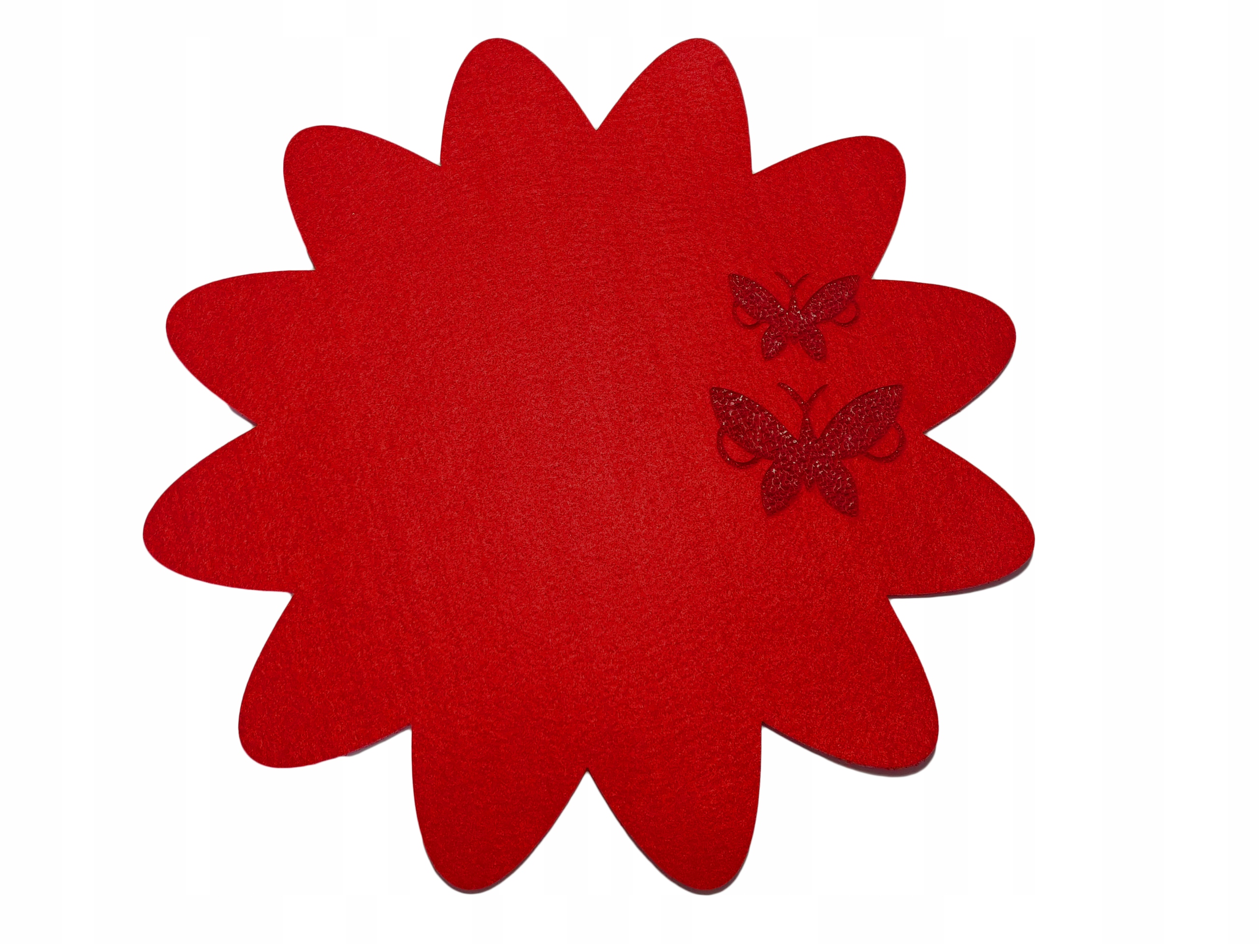 Podkładka filcowa duża grawerowana motyle