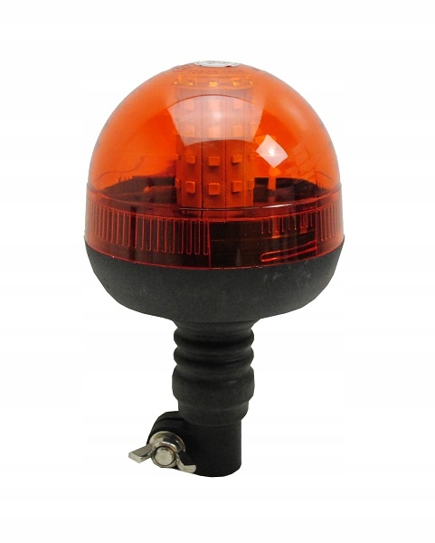 LAMPA BLYSKOWA DIODOWA LED 12 24V POMARANCZOWA