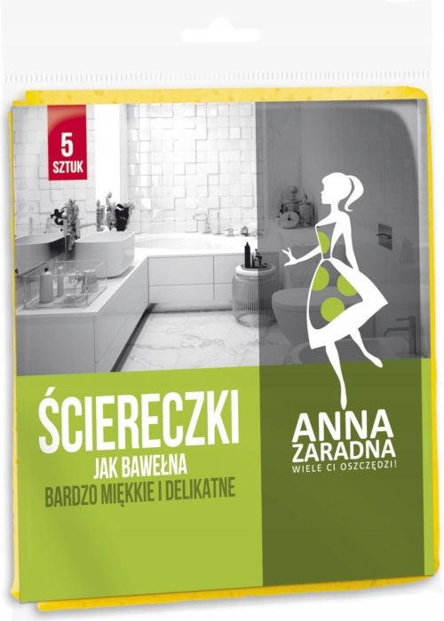 

Ścierki Anna Zaradna Jak bawełna 5 szt