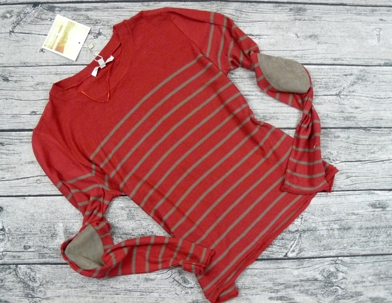 BERSHKA NOWY SWETER SWETEREK PRZEZ GŁOWĘ PASKI M Płeć kobieta