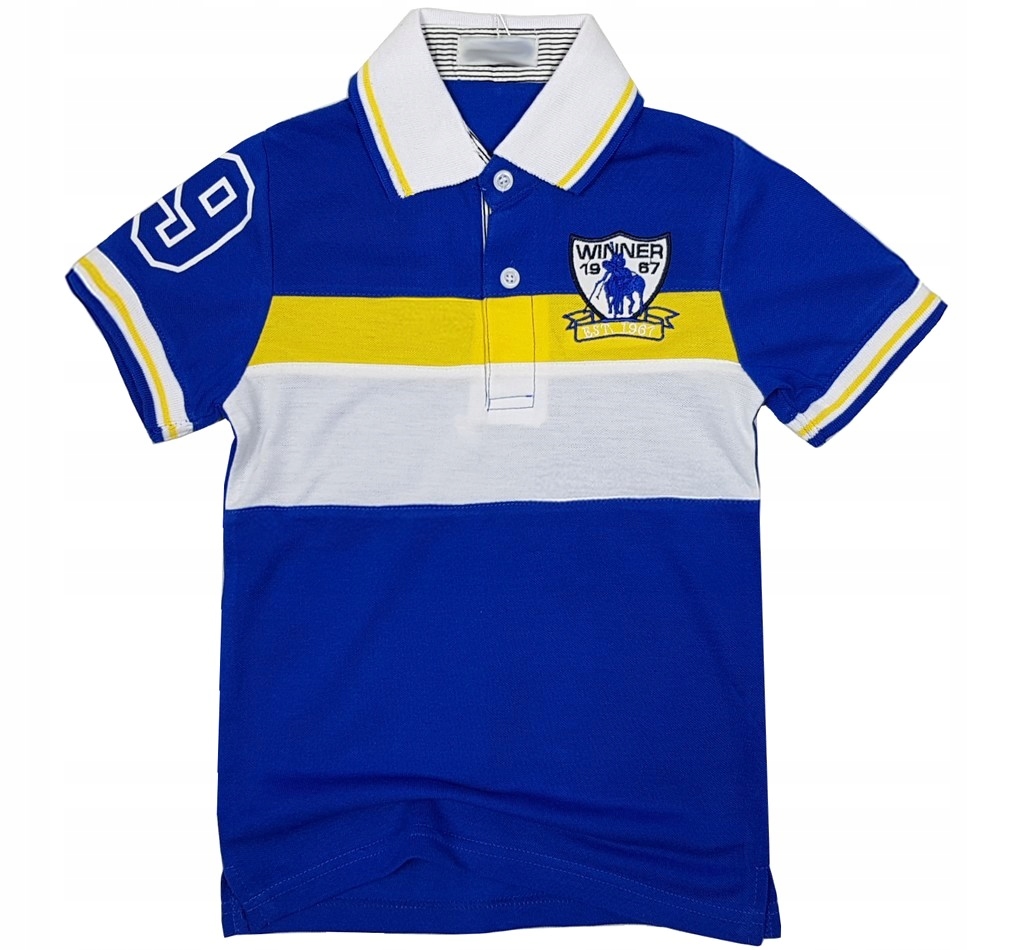 

Bluzka polo Winner r 6 -110/116 cm Blue