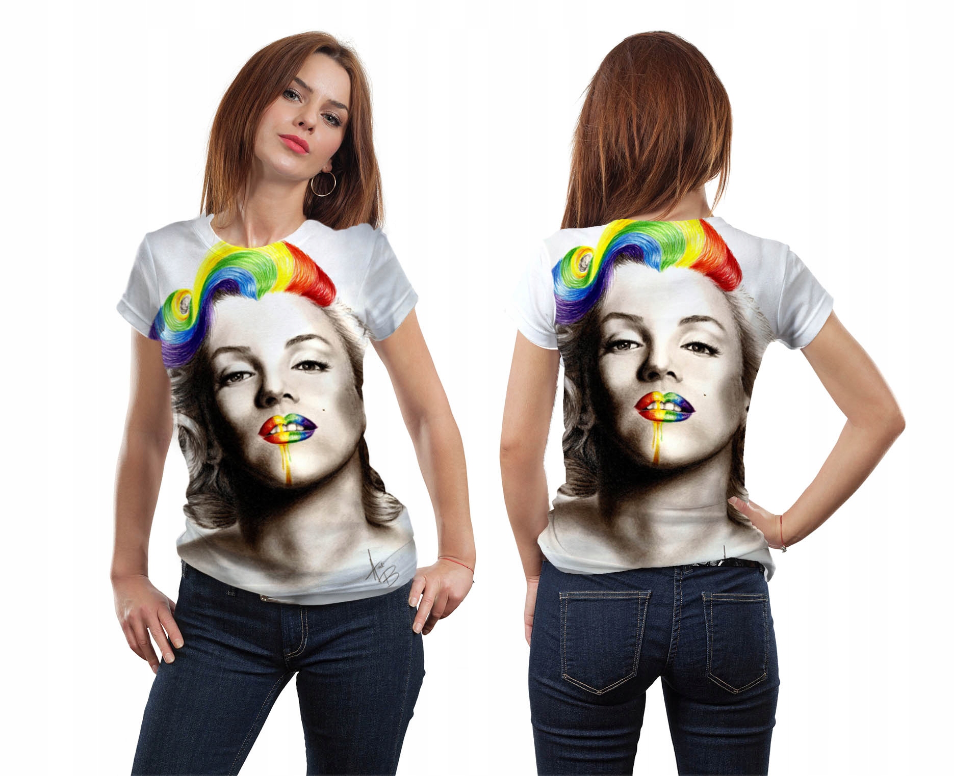

Koszulka Full Print T-shirt Marilyn Monroe L