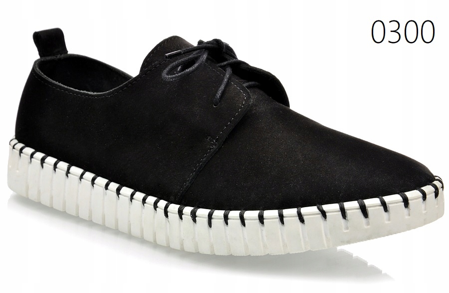 Polobotky mokasíny kožené šité měkké J.w 36