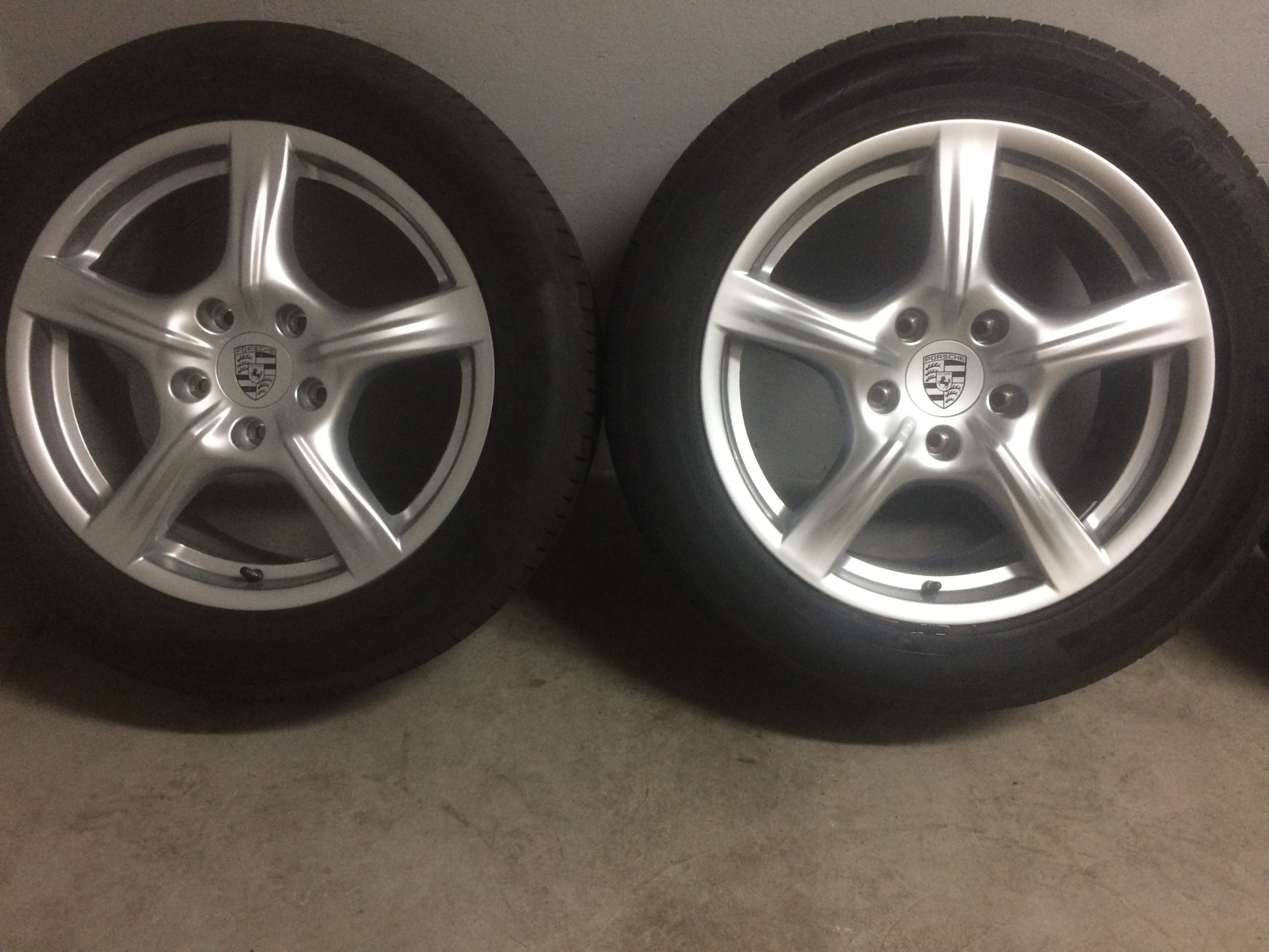 felgi koła porsche panamera 18" super stan Rodzaj felg Aluminiowe