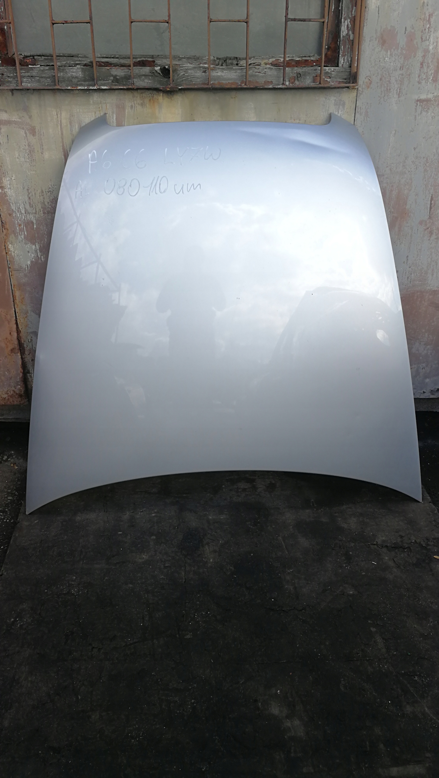 КАПОТ КРЫШКА ДВИГАТЕЛЯ AUDI A6 C6 Ly7w AL 080-110um