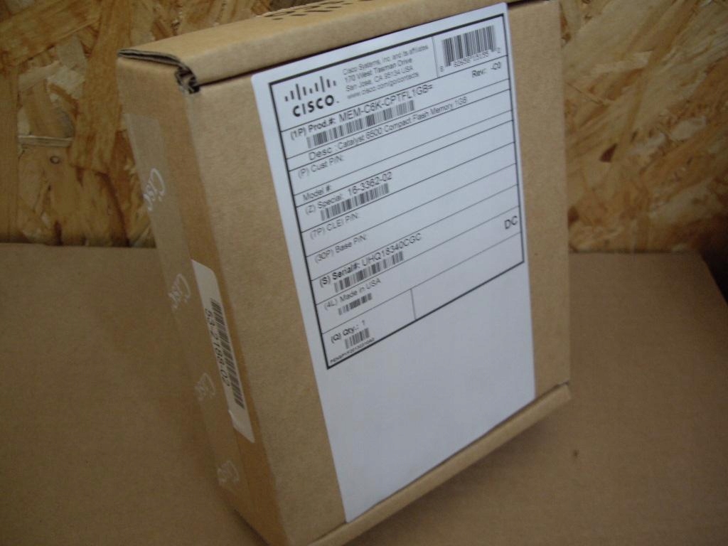 Cisco Pamäť Catalyst 6500 Compact Flash Memory 1G