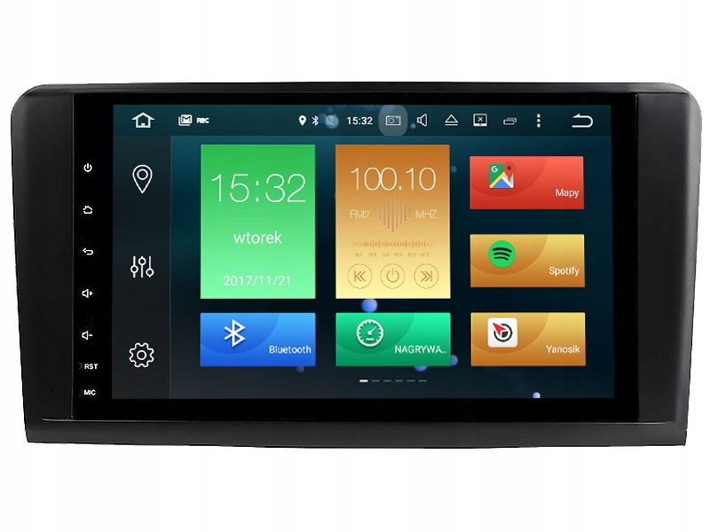 MERCEDES ML W164 X164 GL навігація радіо ANDROID