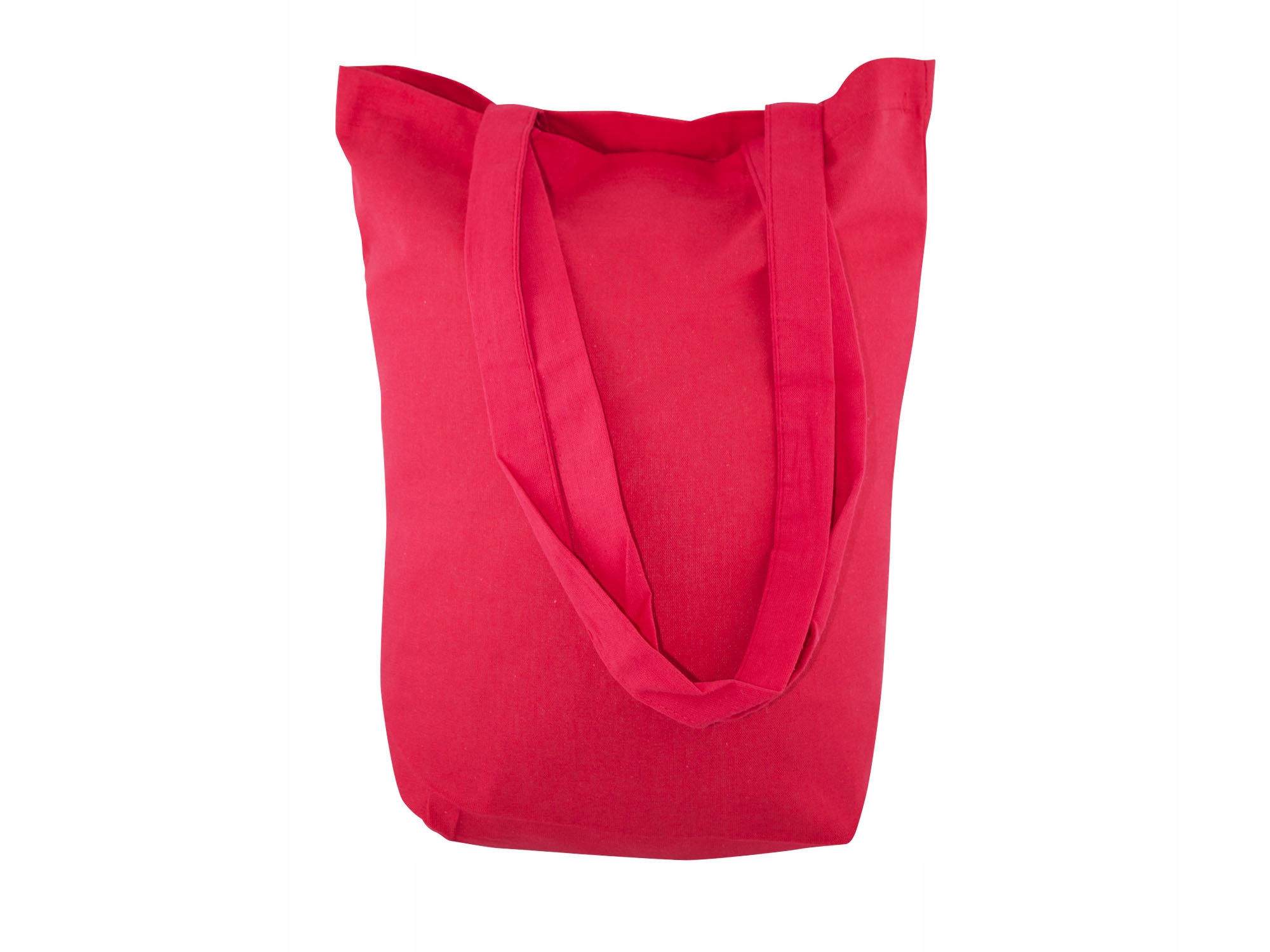 

Torba bawełniana na zakupy czerwona 30x12x35cm