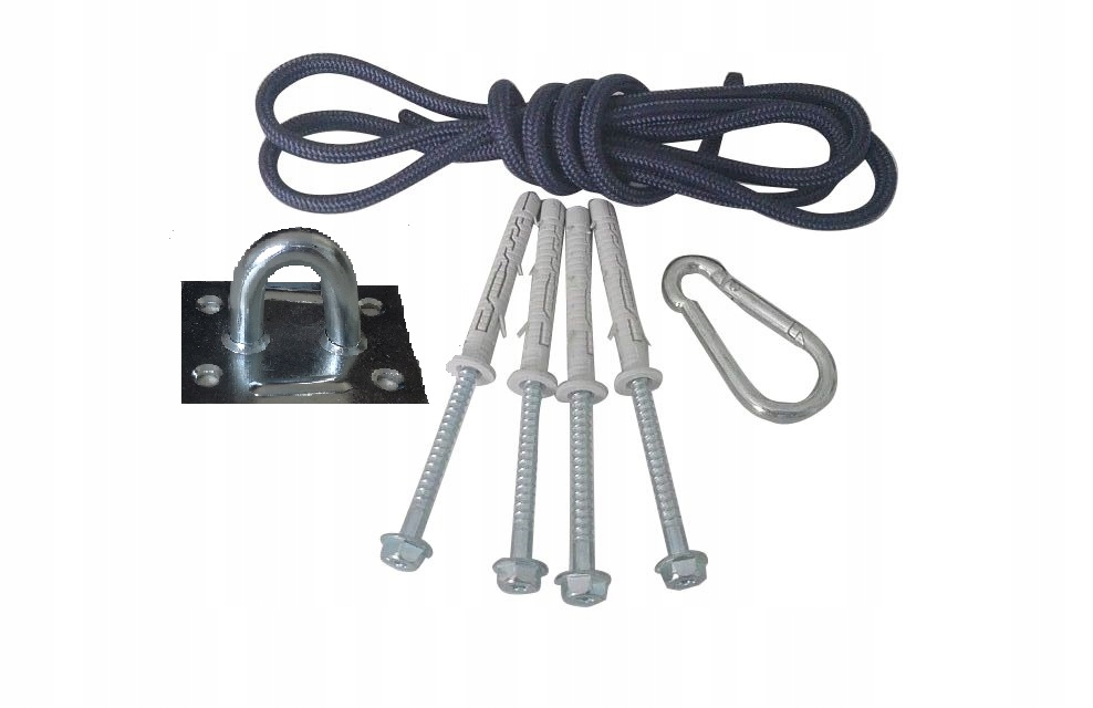 

Huśtawka hamak kokon zestaw montaż wewnętrzny