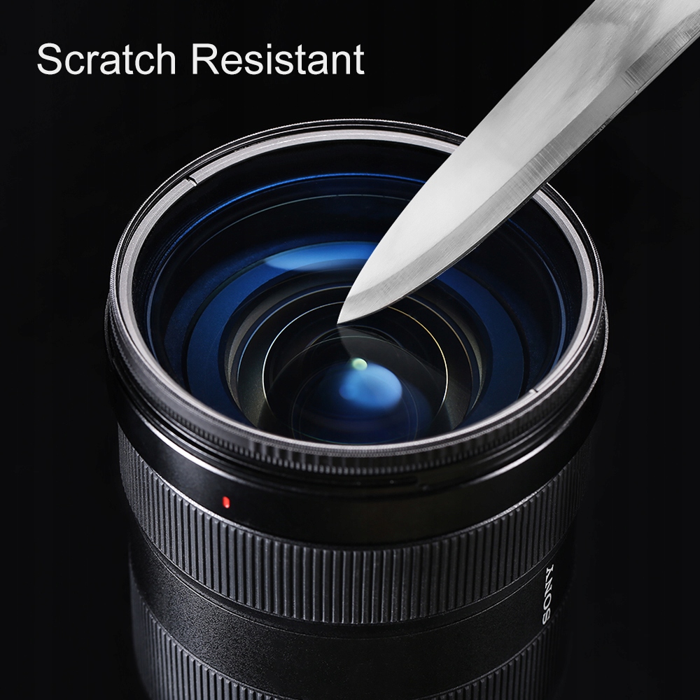 K&F FILTR Polaryzacyjny 72mm CPL NanoX PRO MRC Waga produktu z opakowaniem jednostkowym 1 kg