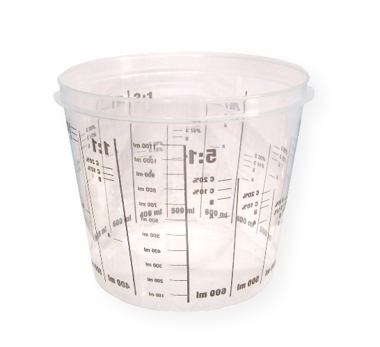 

kubek lakierniczy z podziałką 1400ml