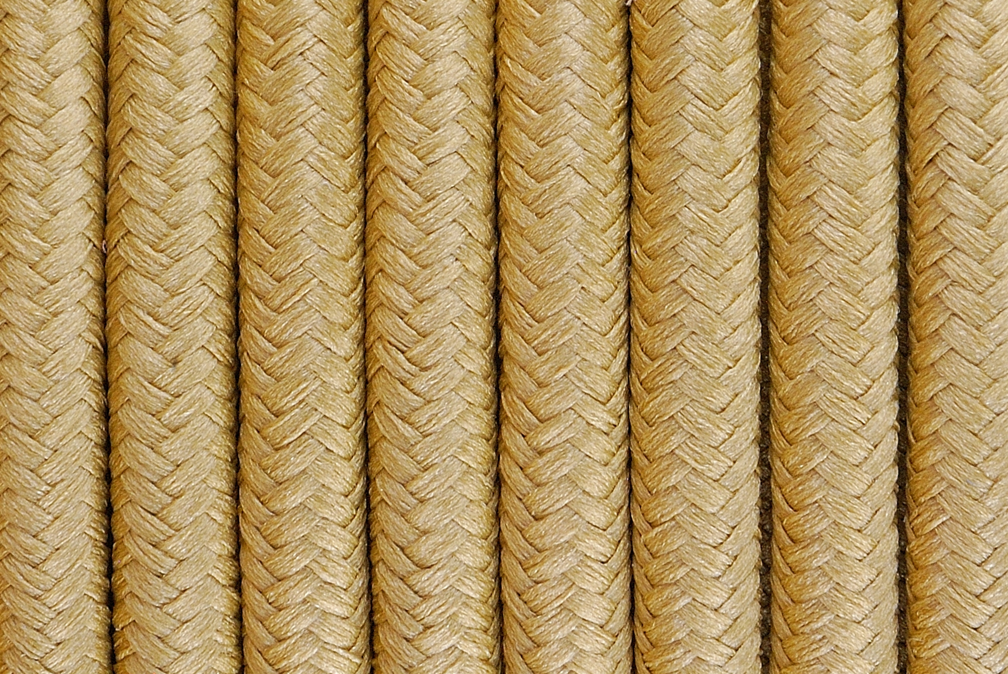

przewód w oplocie złoty kabel loft pająk retro