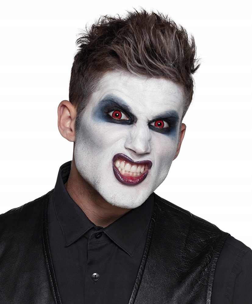

Soczewki Wampir 2 Szt. Drakula Halloween