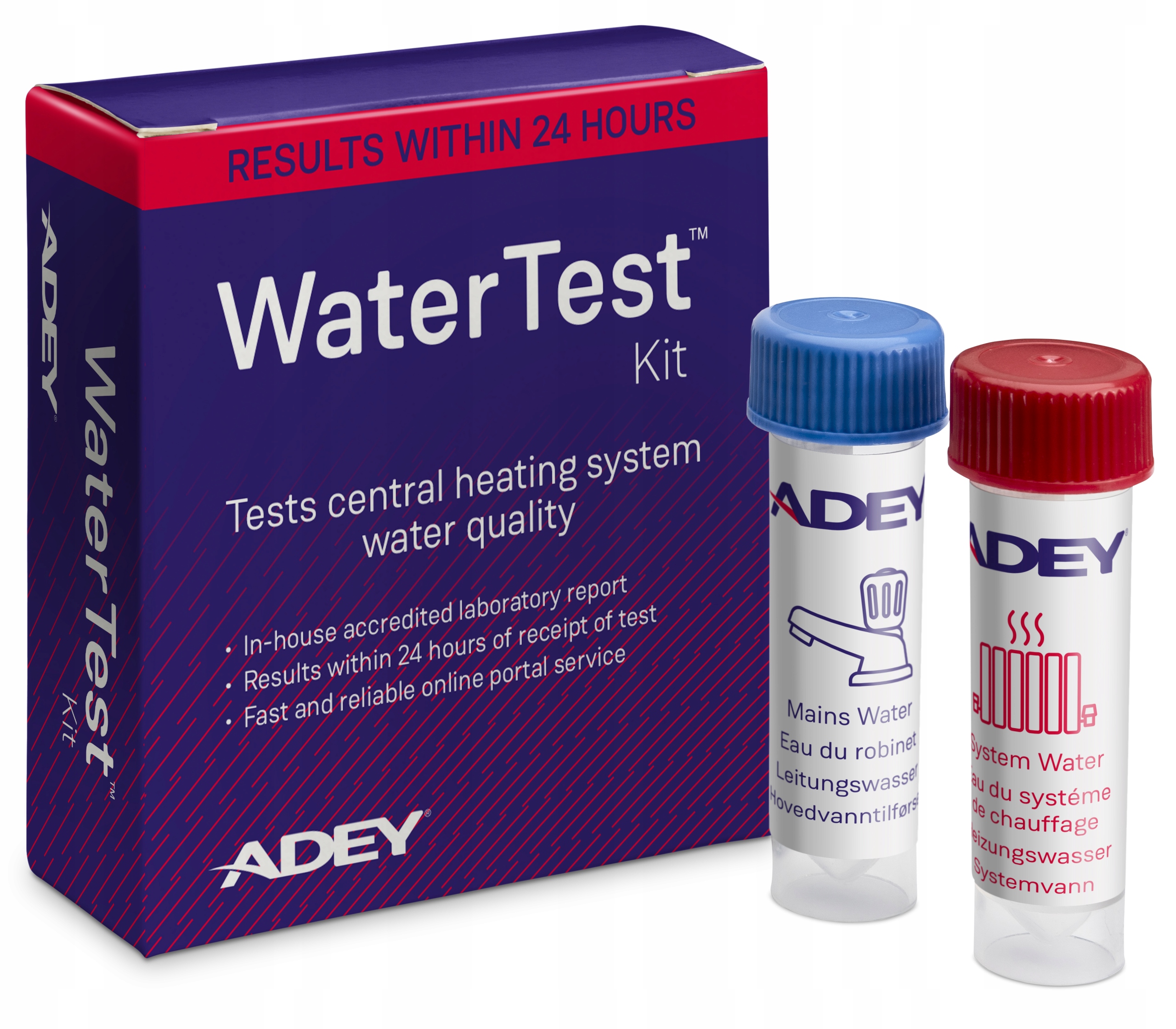 Adey Sada na testovanie vody