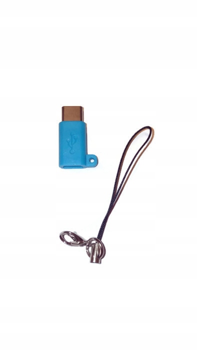 

Przejściówka adapter micro usb typ c blue huawei