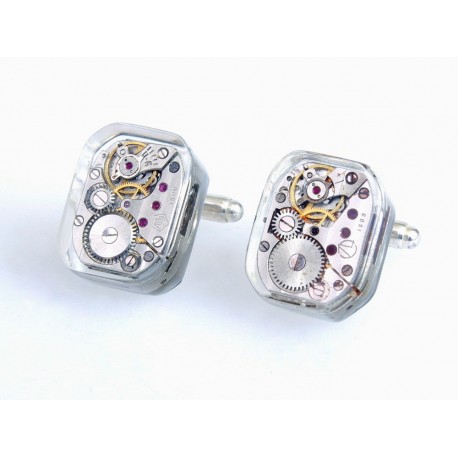 #RE-UDC SPINKI DO MANKIETÓW steampunk Mechanizm