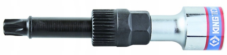 Klucz NASADKA do alternatora TORX T50 33zęby KING TONY 9DA104