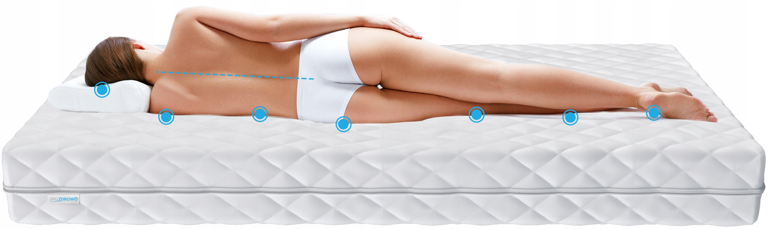 Materac Lateks Pianka T25 BABY CLASSIC 90x190 Marka FDM