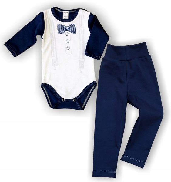 

Zestaw Komplet Body Napisy+Legginsy Spodenki r 86