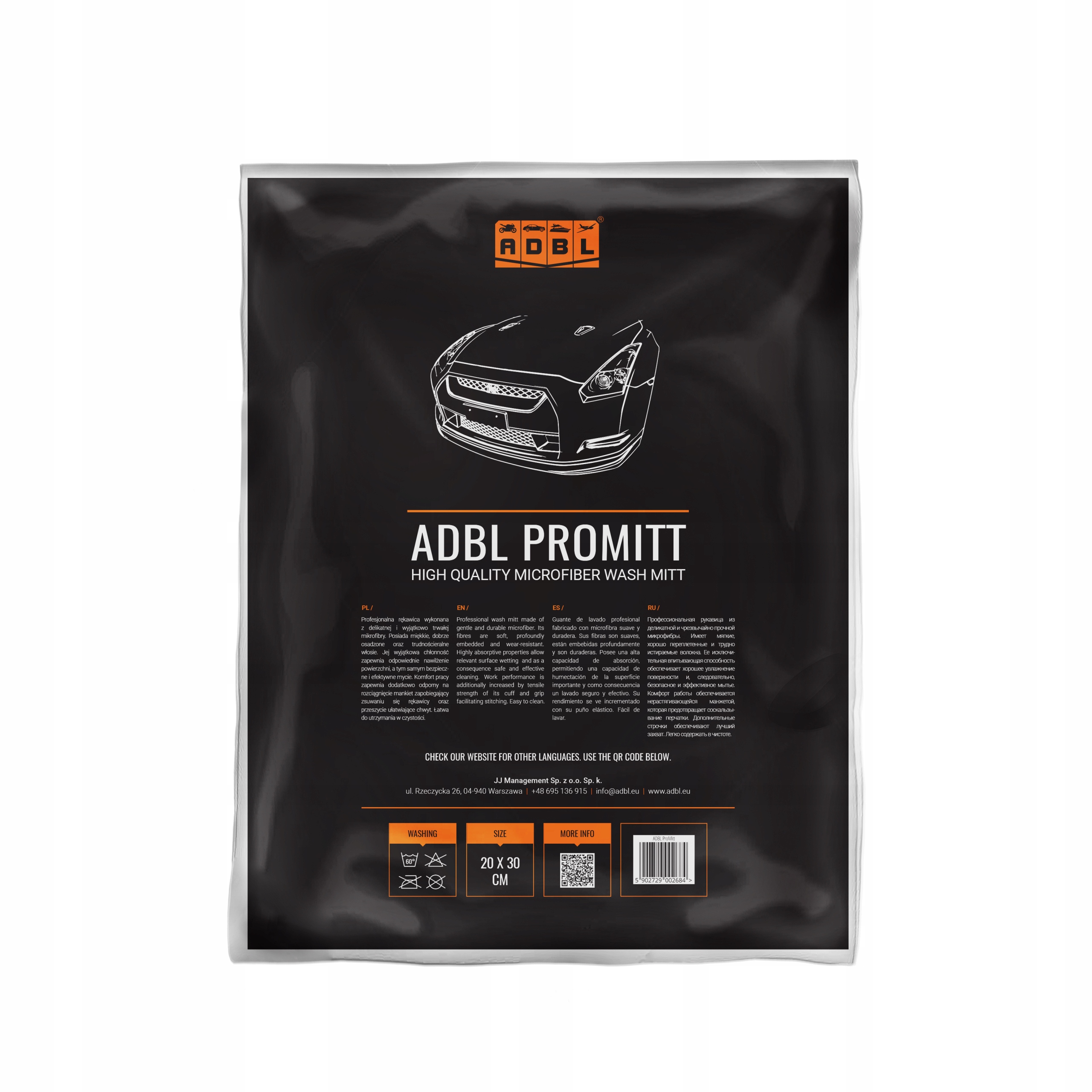ADBL PROMITT - Rękawica do mycia Producent ADBL