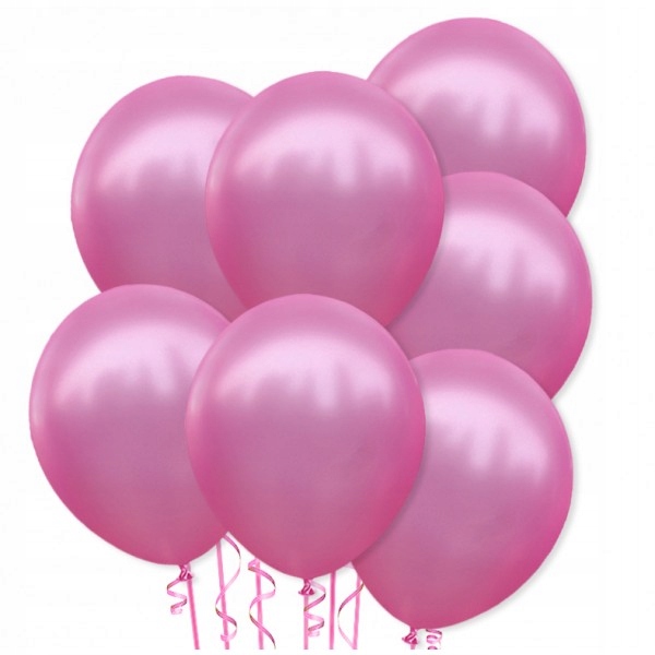 

Balon metaliczny 30 cm Pink Różowy, mocny