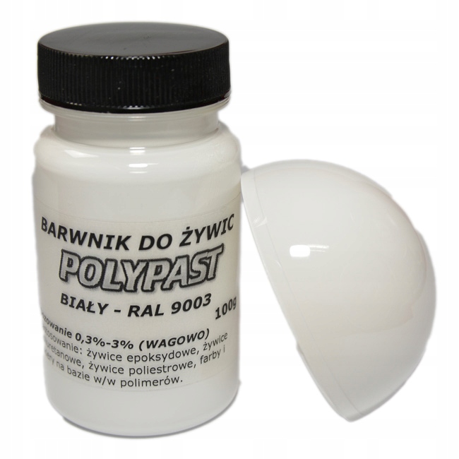 

Barwnik Do Żywic Farb I Lakieru Biały 100G