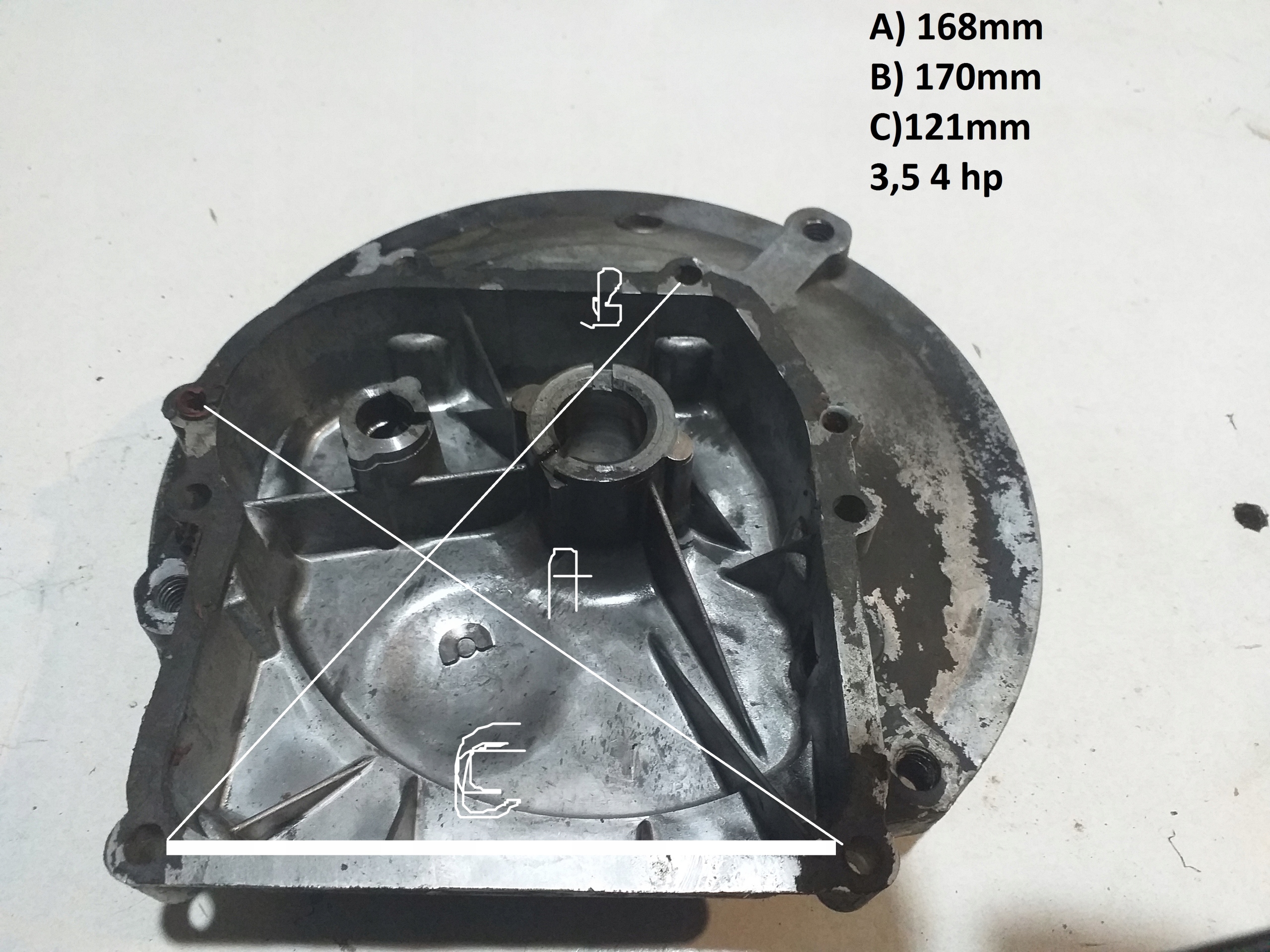 Misa olejowa briggs stratton sprint+uszczelka