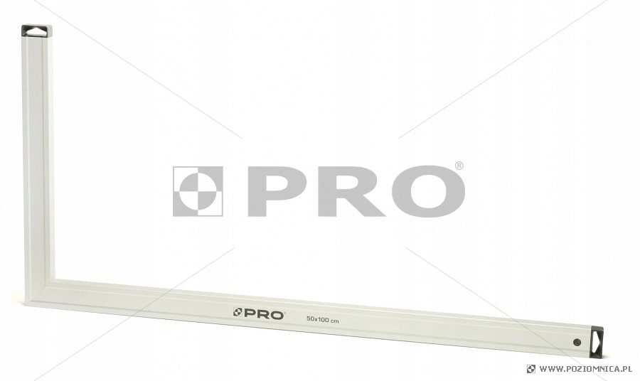 Stavební úhelník Pro 40×60 cm hliníkový, odolný a stabilní