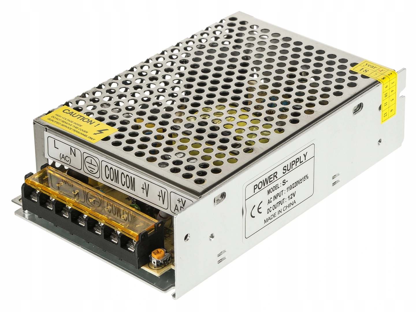 

Zasilacz montażowy modułowy Cctv Led 12V 100W IP20