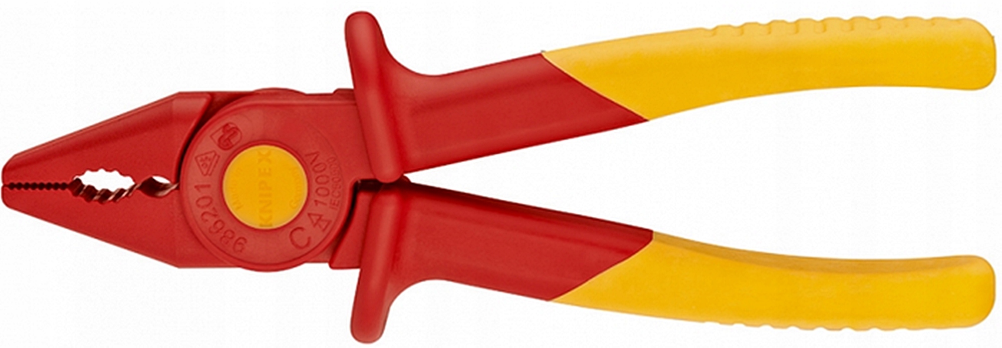 Kleště 98 62 01 1000V izolované uchopovací kombinačky 986201 Knipex