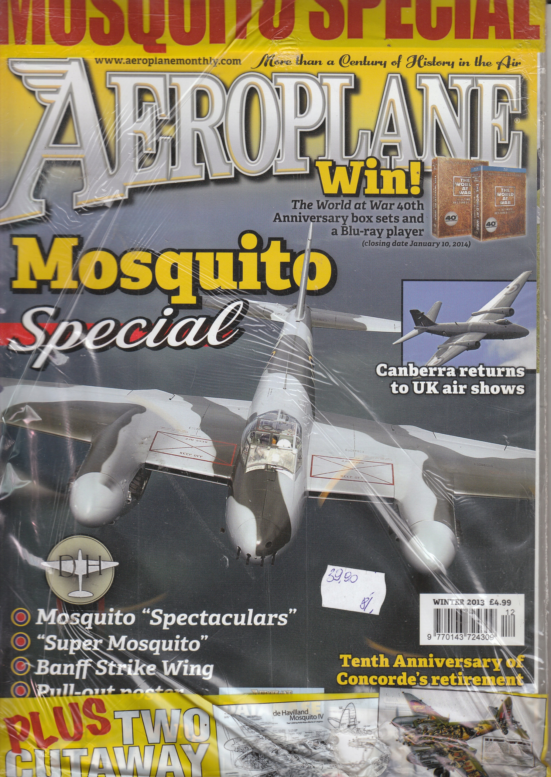 AEROPLANE winter 2013 UK- LOTNICTWO-