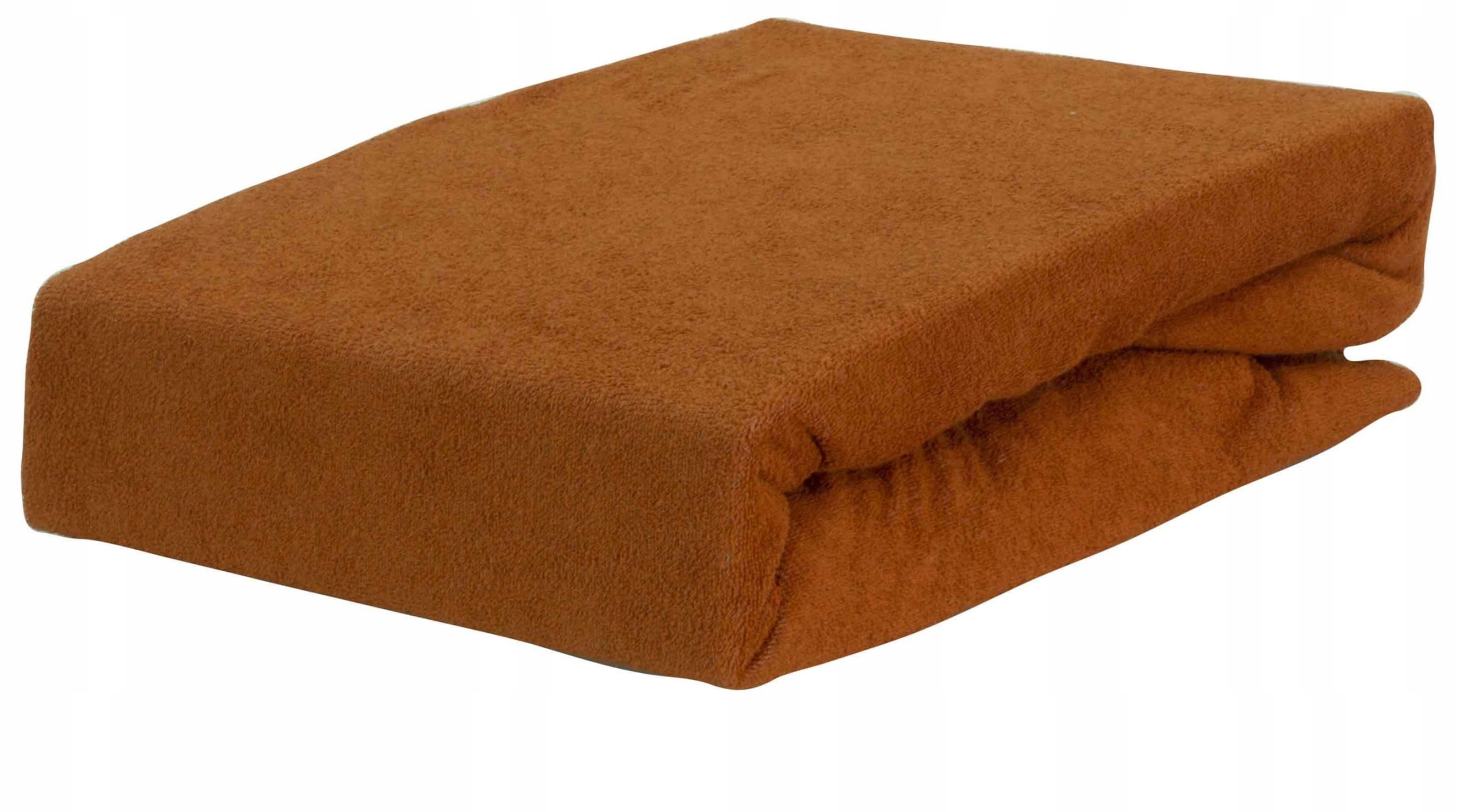 

Prześcieradło Frotte Z Gumką 140x200 Brązowe