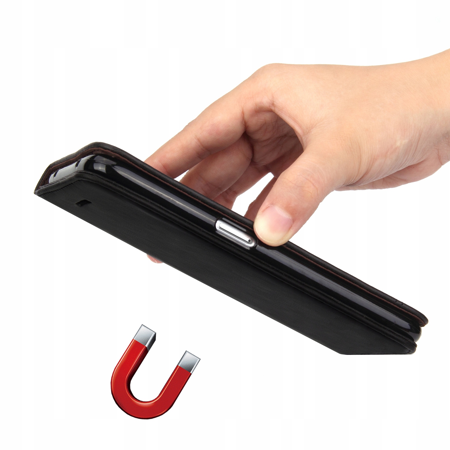 ETUI MAGNET FLIP DO XIAOMI REDMI NOTE 7 +SZKŁO Marka Inna