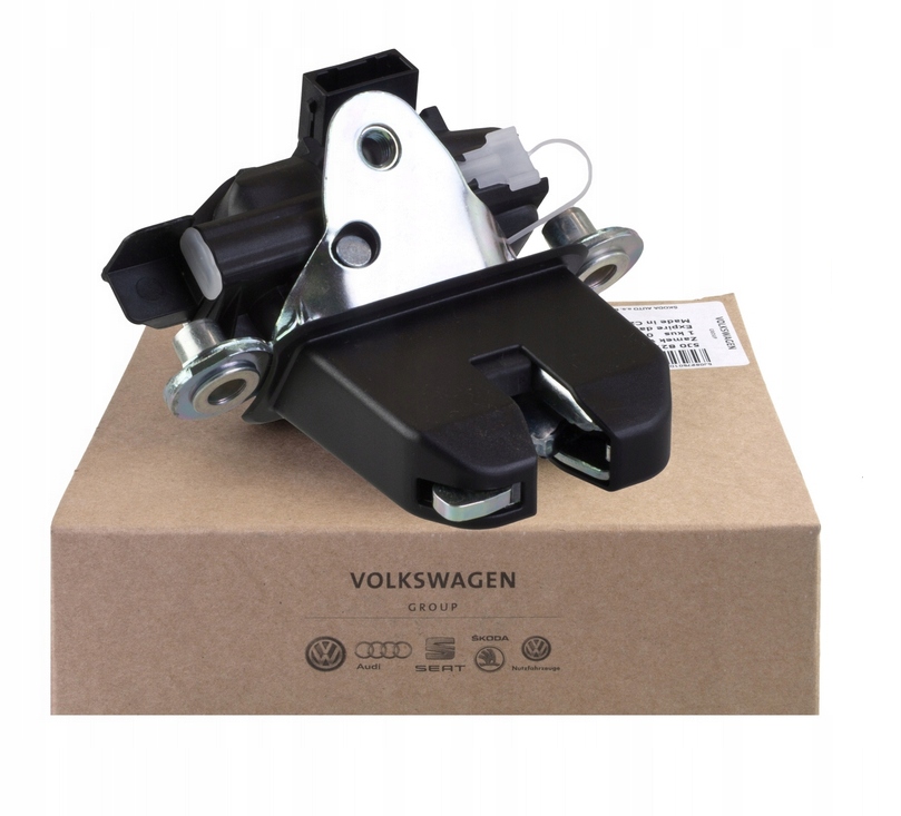 5J0827501C, 5J0827501D - ORI ЗАДНИЙ ЗАМОК БАГАЖНИКА SKODA FABIA II 2006-2014