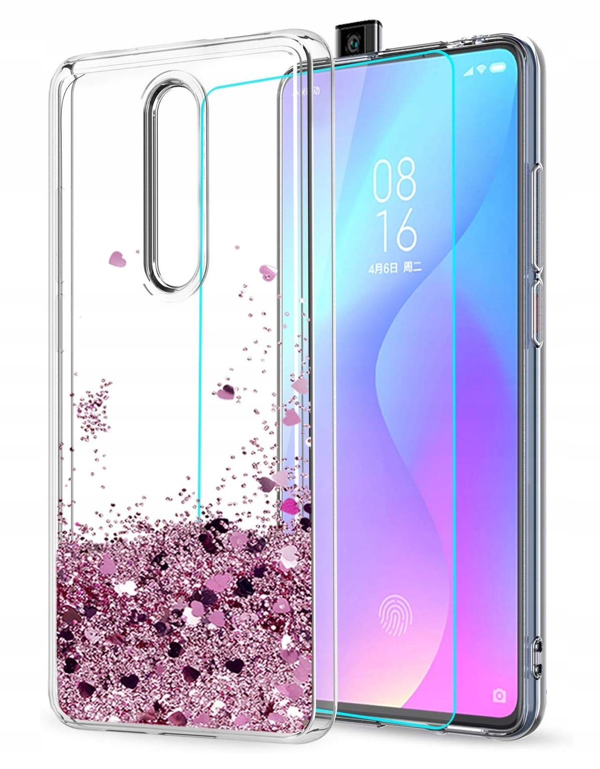

Etui Brokat Do Xiaomi MI 9T Liquid Case+szkło