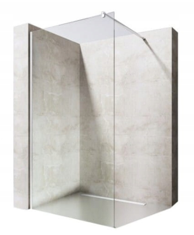 VELDMAN ŚCIANKA PRYSZNICOWA WALK IN MONAKO 60 cm 8mm