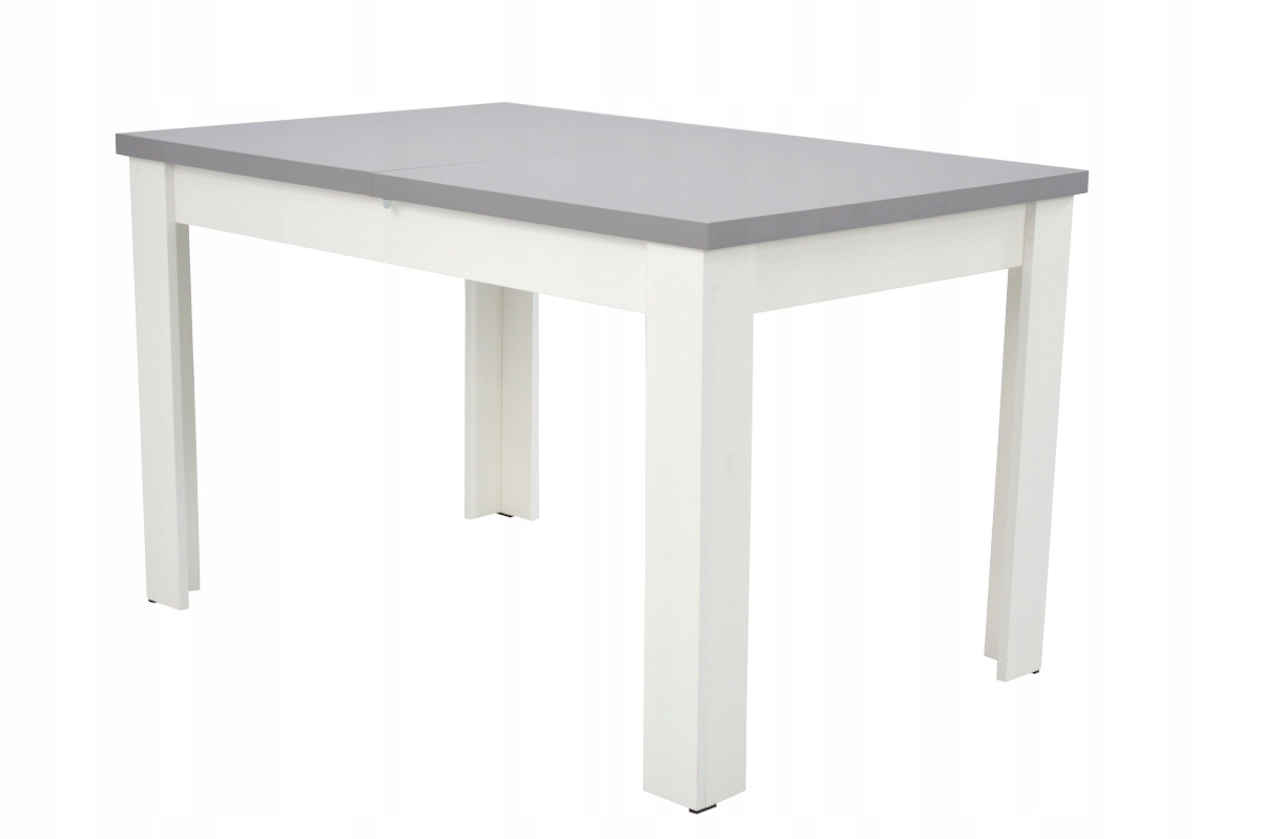 Zestaw 4 krzesła i rozkładany stół 80x120/160 cm Materiał drewno