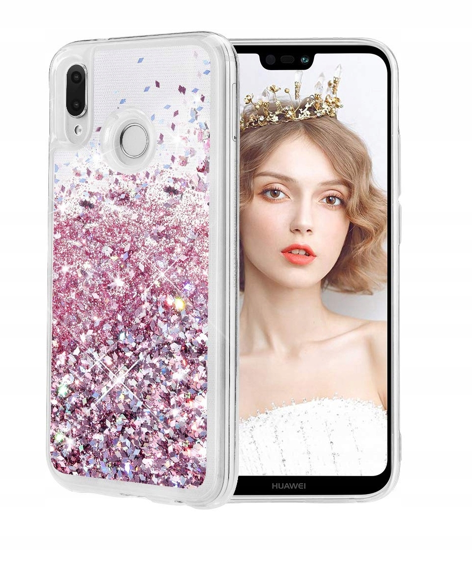 

Etui Brokat Do Huawei Y7 2019 Liquid Case+szkło