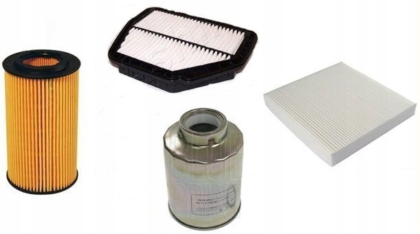 

4 Filtry Honda Cr-v III 2.2 CTDi 140KM 07-10 Łódź