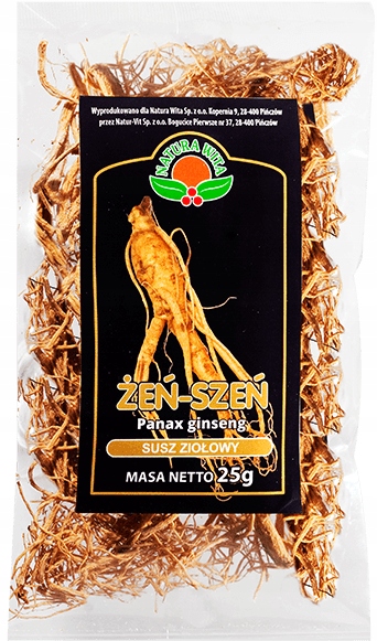 

Żeń-szeń koreański korzeń cięty 25g Panax ginseng