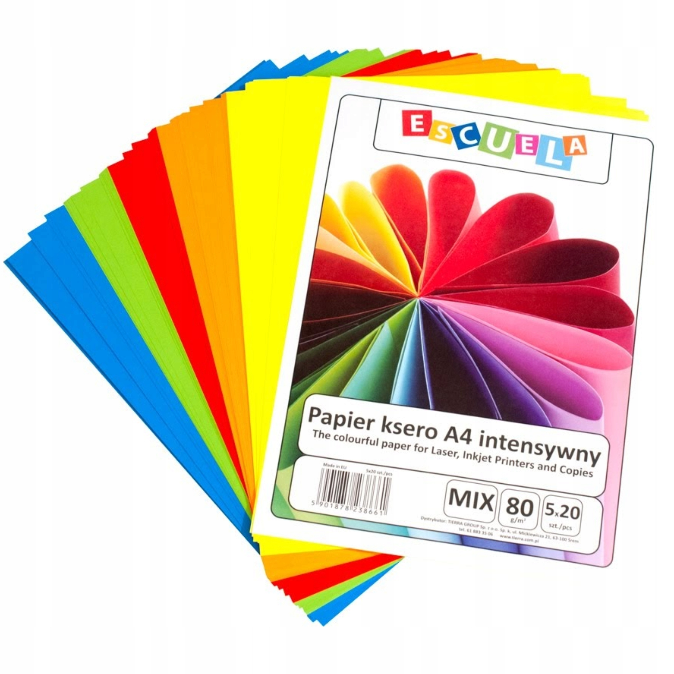 

Papier biurowy Tierra format A4 100 arkuszy blok1