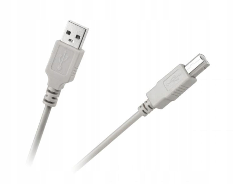 Kabel: wtyk USB-A --- wtyk USB-B do drukarki 1.8m