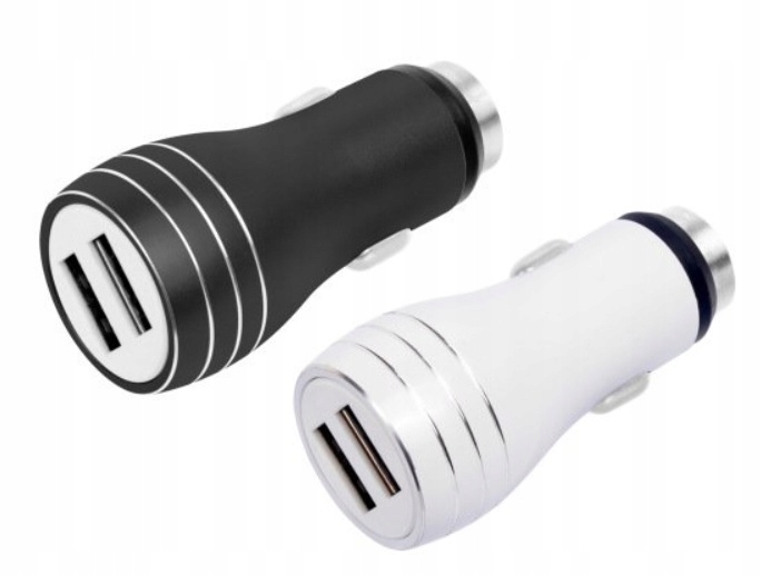 

Ładowarka Samochodowa Usb szybka 2 X Usb Hammer